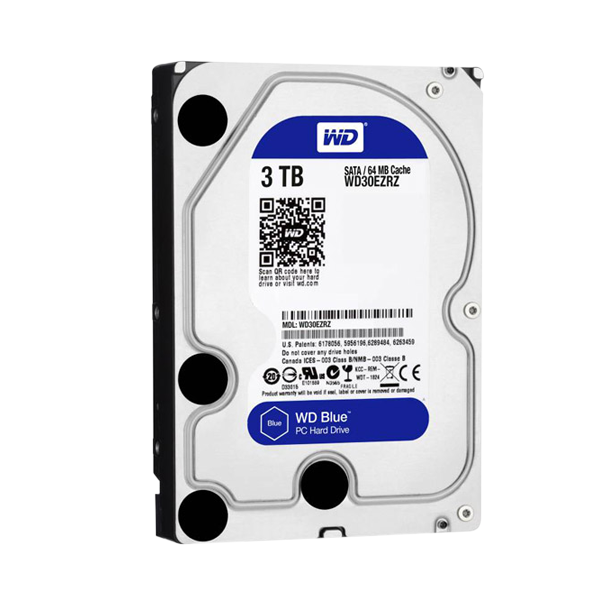 WD30EZRZ 3TB 3,5" Desktop 5400rpm, 64 MB puffer, SATA3 - Blue WD30EZRZ 3TB 3,5" Desktop 5400rpm, 64 MB puffer, SATA3 - Blue