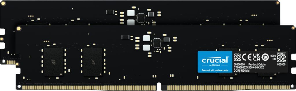 Crucial 32GB DDR5 5600MHz Kit(2x16GB)