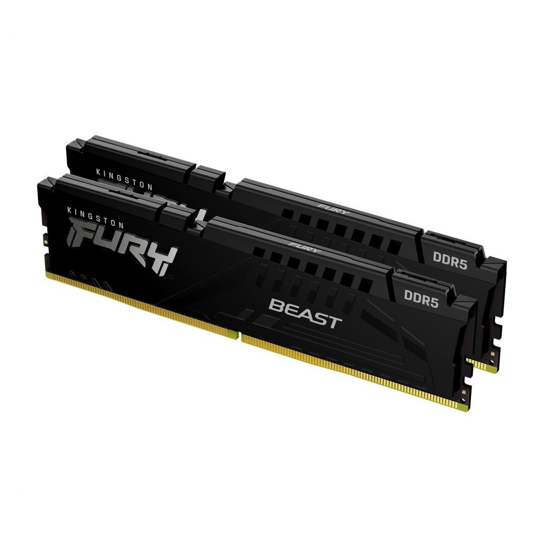 Kingston 32GB DDR5 5600MHz Kit(2x16GB) Fury Beast Black