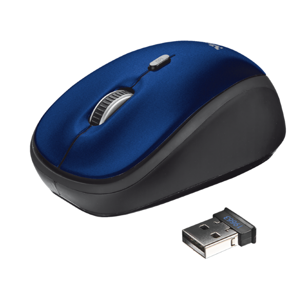 Yvi Wireless Mini Mouse Blue Yvi Wireless Mini Mouse Blue