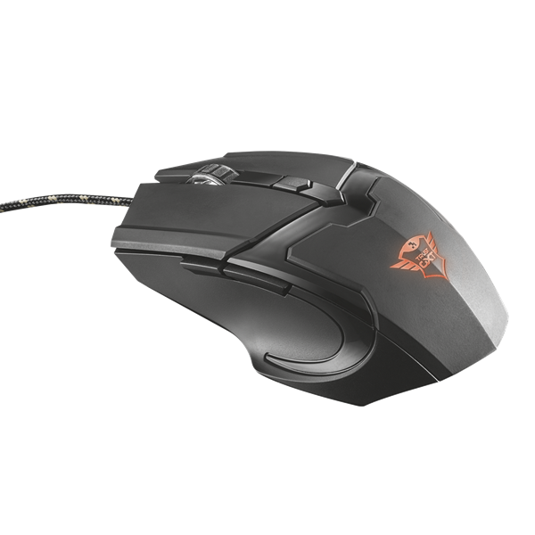 Egér Gamer - GXT101 Gav (c.sz:21044; Optikai érzékelő; gumizott külső; fekete) Egér Gamer - GXT101 Gav (c.sz:21044; Optikai érzékelő; gumizott külső; fekete)