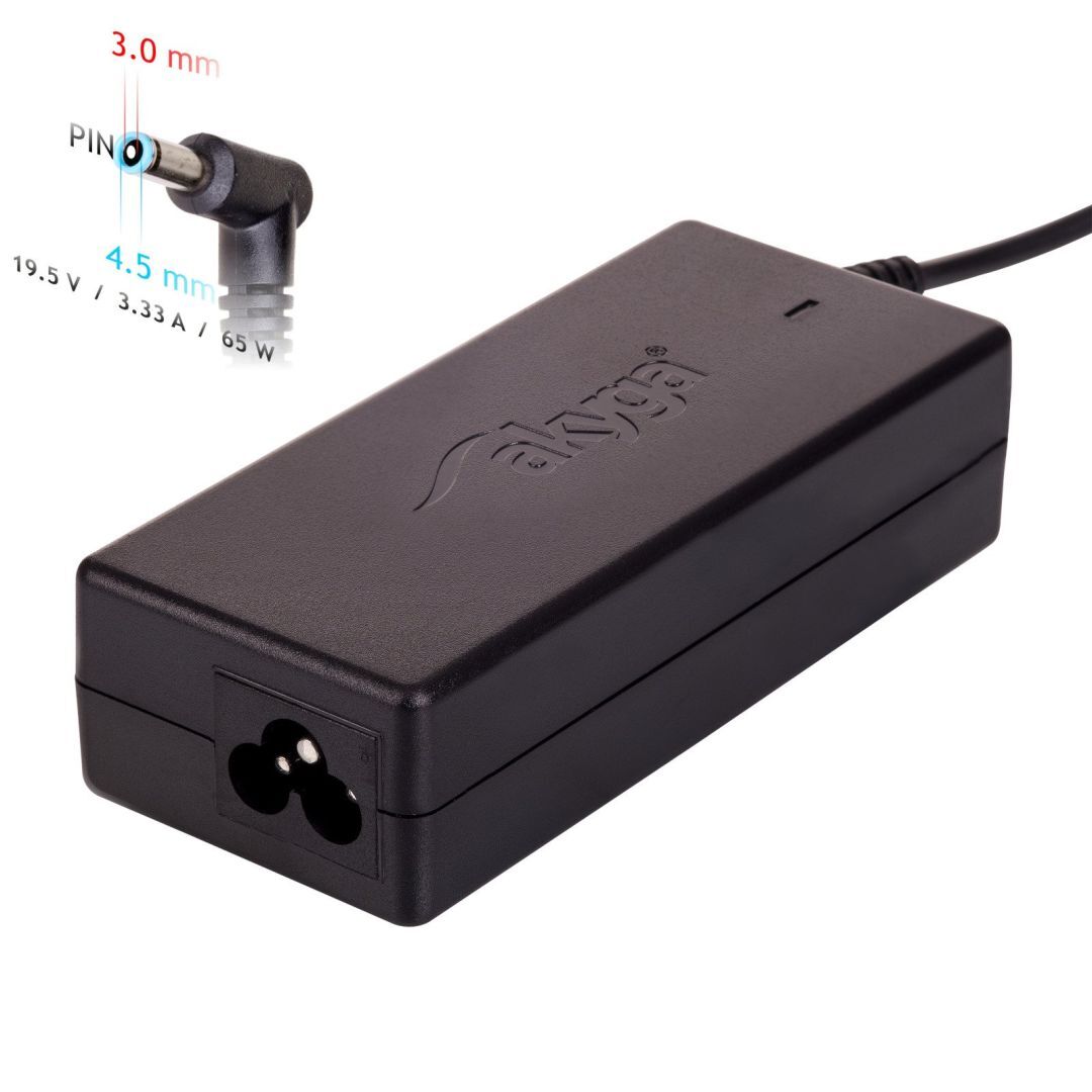 Akyga AK-ND-26 19,5V / 4,62A 90W 4,5x3mm HP hálózati notebook töltő