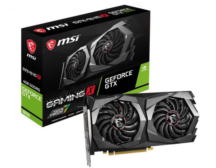 GeForce GTX 1650 GAMING X 4G GeForce GTX 1650 GAMING X 4G