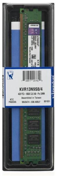 4GB DDR3 1333MHz CL9 DIMM (KVR13N9S8/4)