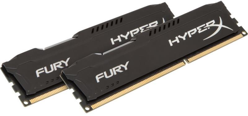 HyperX Fury Black 2x8GB DDR3 1866MHz CL10 DIMM (HX318C10FBK2/16) HyperX Fury Black 2x8GB DDR3 1866MHz CL10 DIMM (HX318C10FBK2/16)