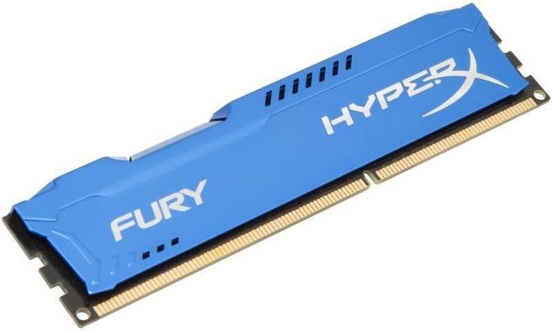 HyperX Fury Blue 4GB DDR3 1866MHz CL10 DIMM (HX318C10F/4) HyperX Fury Blue 4GB DDR3 1866MHz CL10 DIMM (HX318C10F/4)