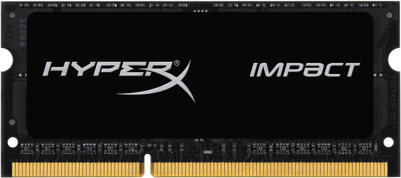 HyperX Impact Black 8GB DDR3L 1600MHz CL9 SO-DIMM (HX316LS9IB/8) HyperX Impact Black 8GB DDR3L 1600MHz CL9 SO-DIMM (HX316LS9IB/8)