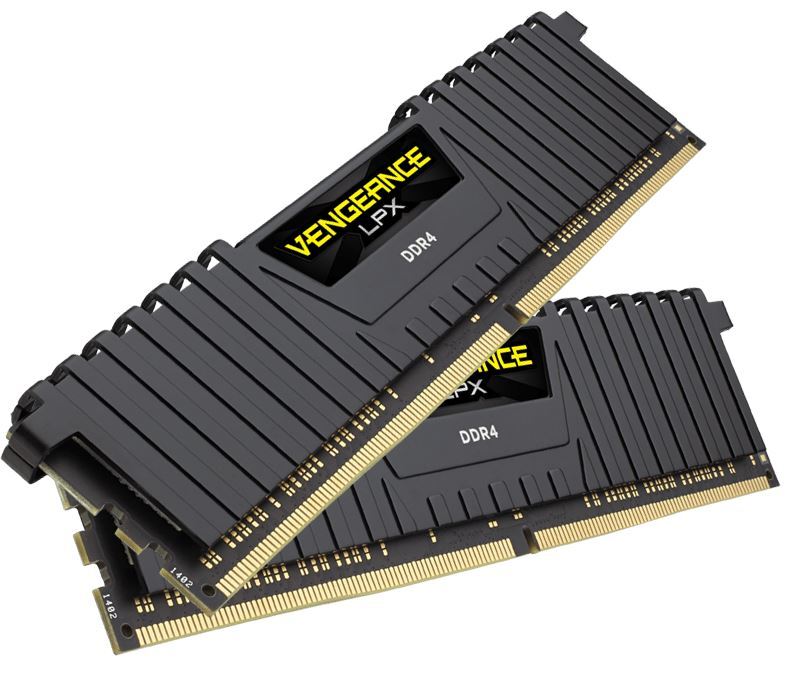 Vengeance LPX Black 2x4GB DDR4 2400MHz CL16 DIMM (CMK8GX4M2A2400C16)
