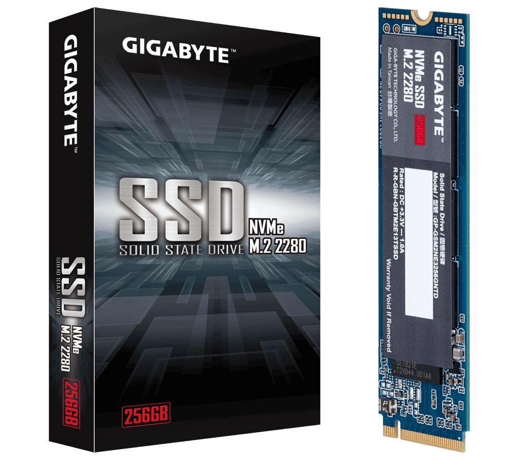 Gigabyte 256GB M.2 2280 NVMe