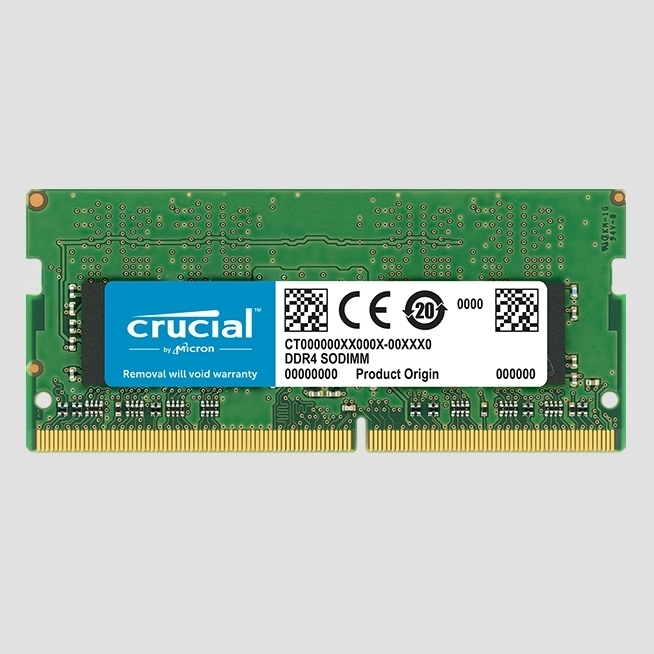 Crucial 16GB DDR4 2400MHz SODIMM