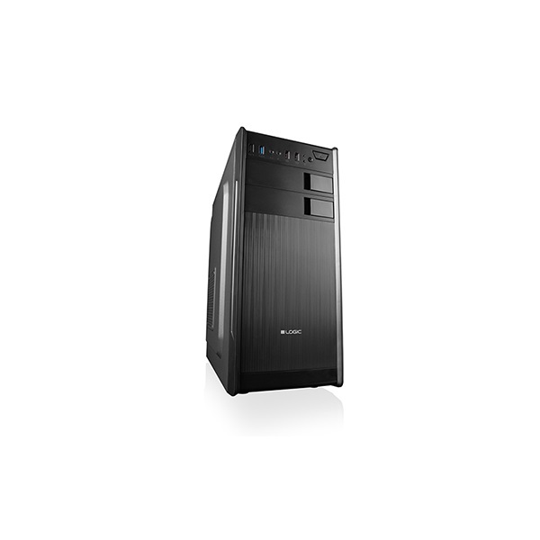 Logic Számítógépház - K2 (ATX, mATX; 1xUSB3,0; 2xUSB2.0, I/O; fekete) Logic Számítógépház - K2 (ATX, mATX; 1xUSB3,0; 2xUSB2.0, I/O; fekete)